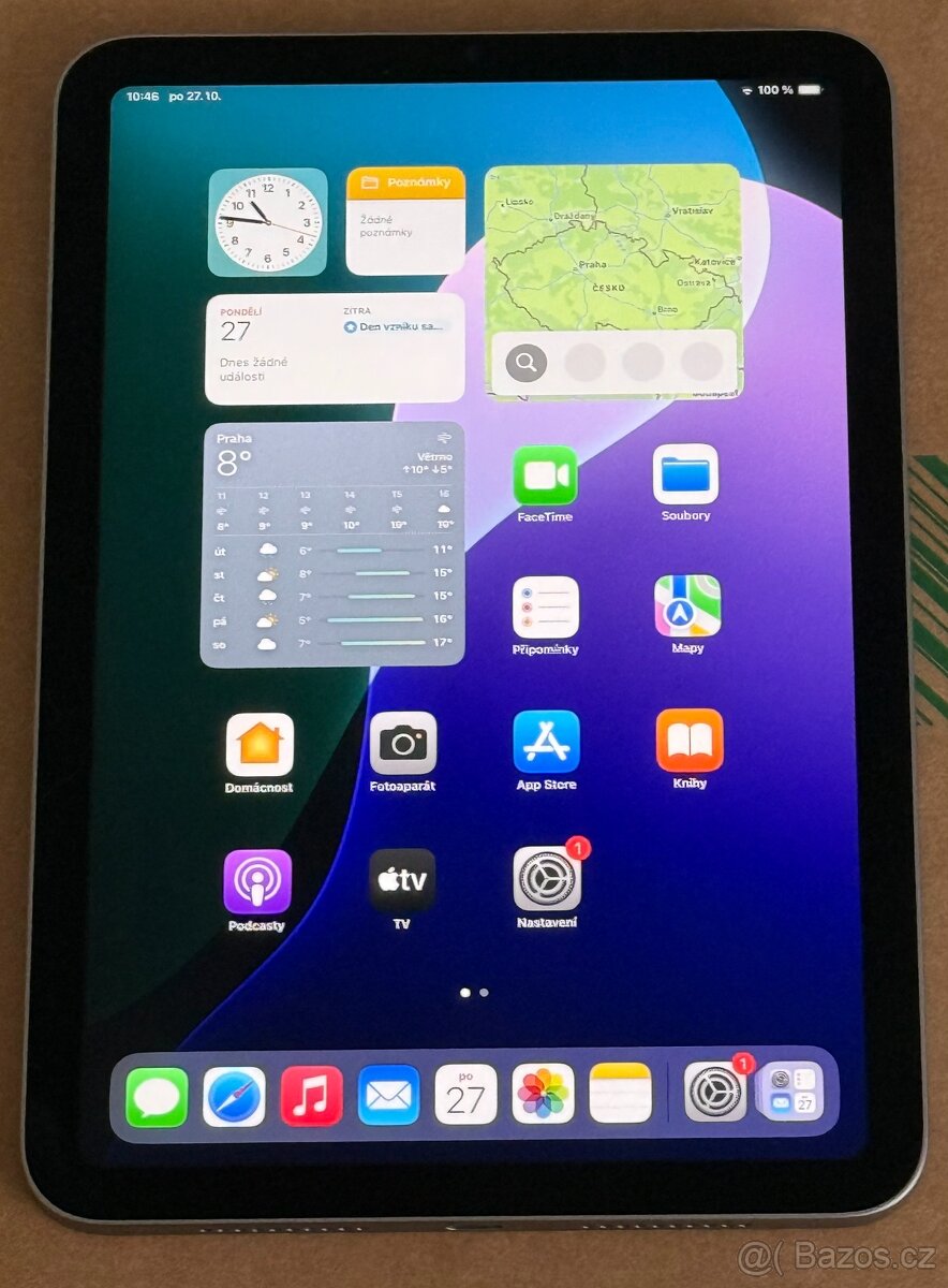 Ipad mini 2024 TOP STAV, 128GB vesmírně šedá, v ZÁRUCE