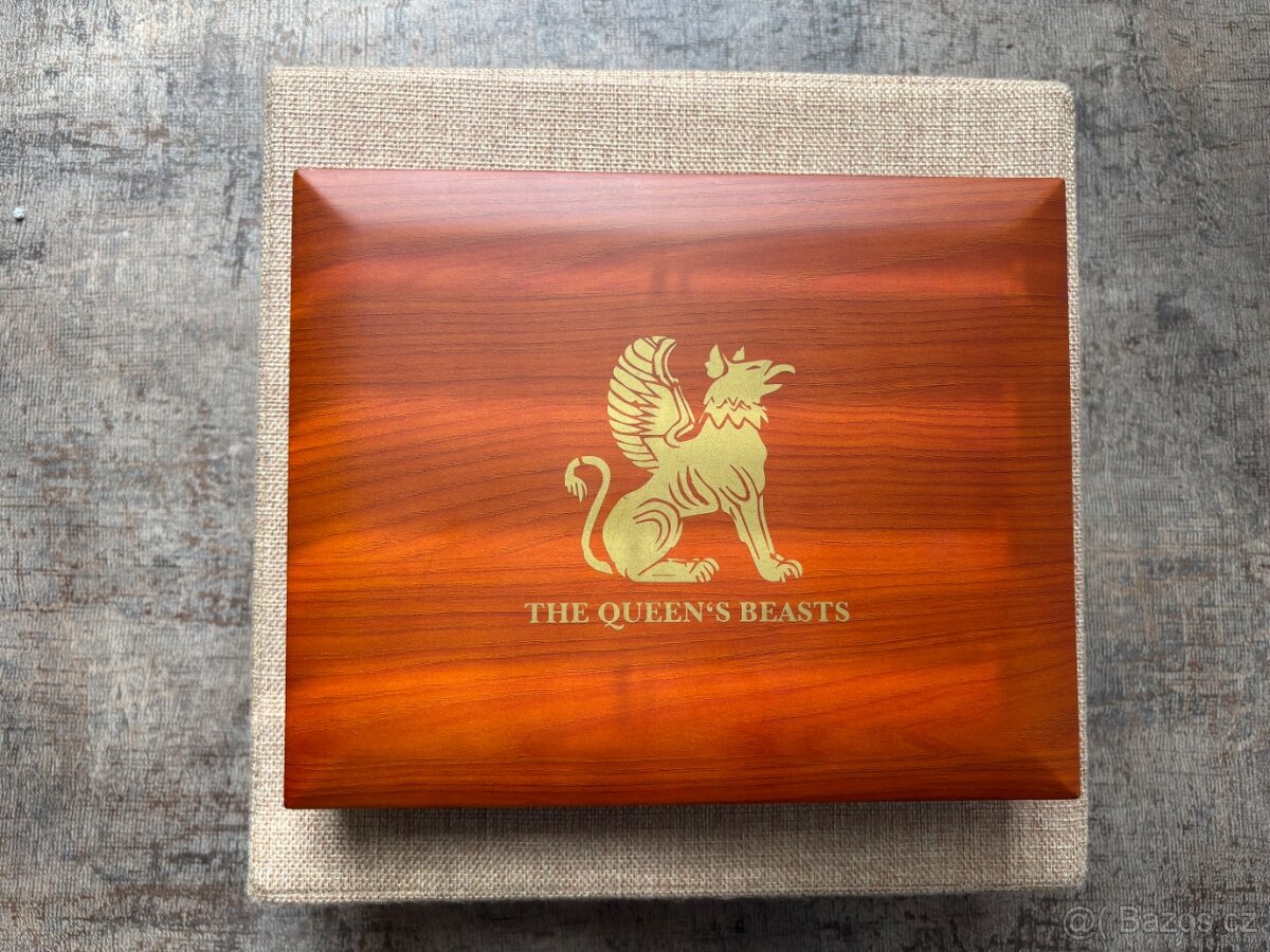 Stříbrné mince The Queen´s Beasts (2016-2021)