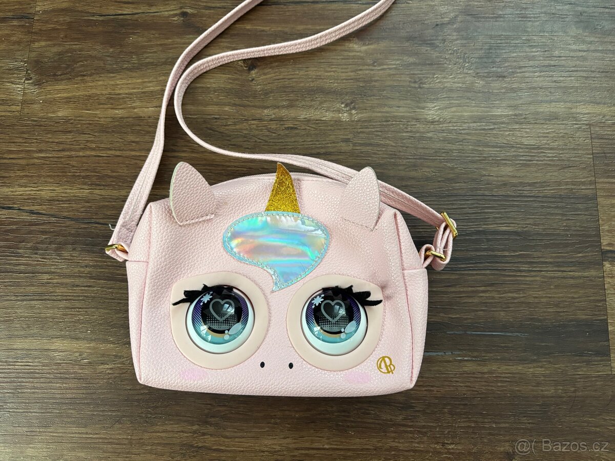 Interaktivní mrkací kabelka jednorožec Purse Pets