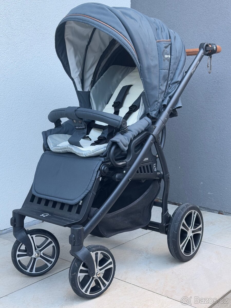 Kočárek Gesslein F4 Air+ v plné výbavě.