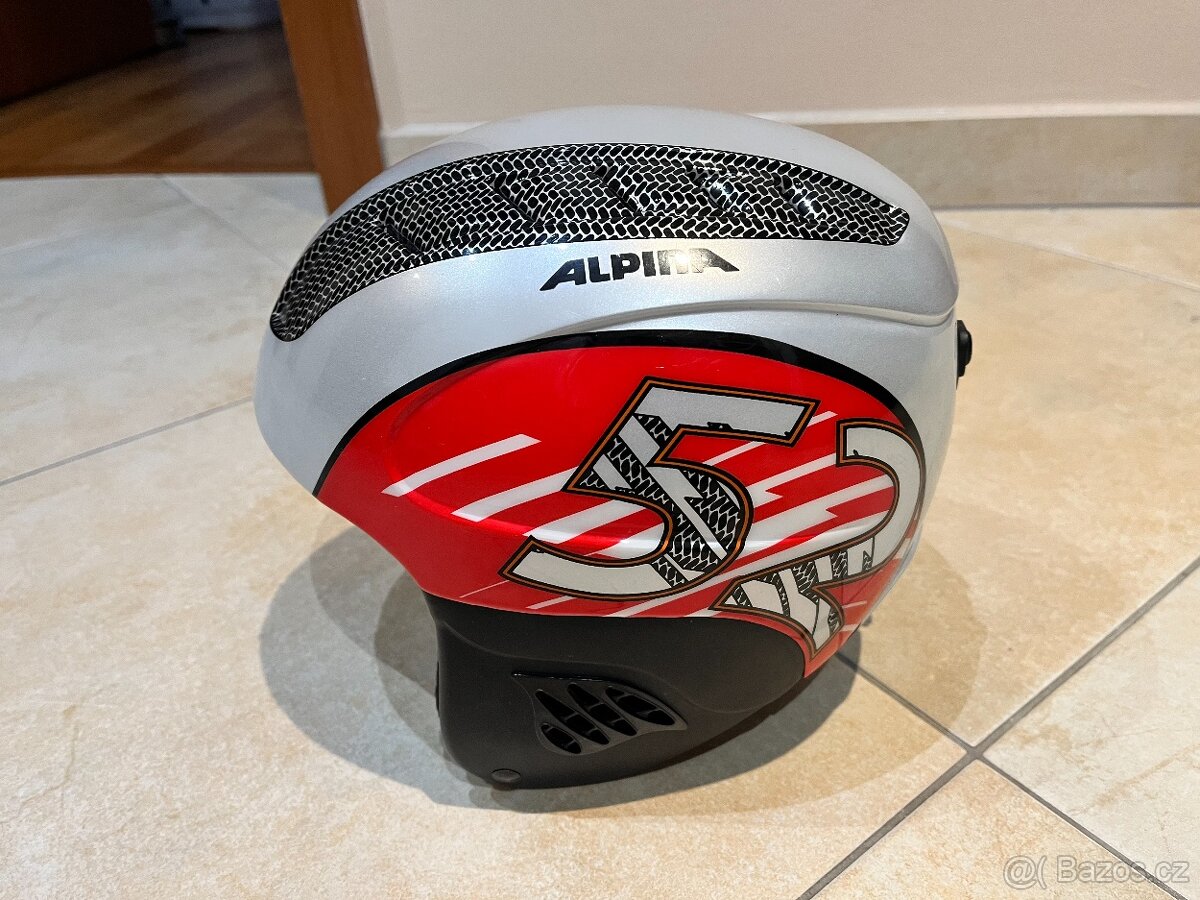 Dětská lyžařská helma Alpina 51-55 cm