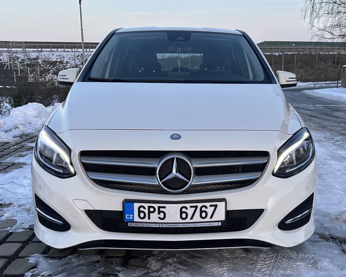 Mercedes-Benz B,2015,nový v ČR,129 tis.km, nehavarovaný,TOP