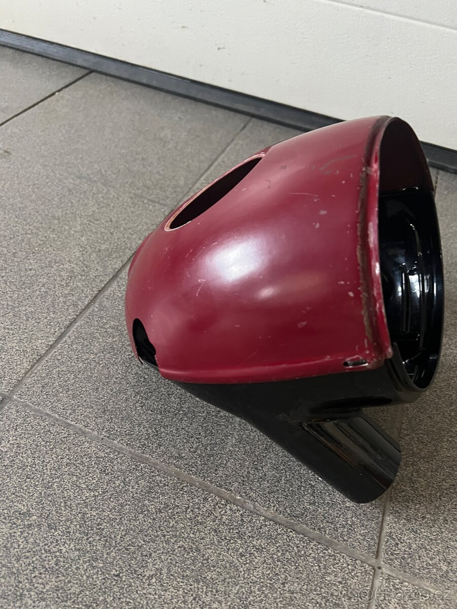 PRODAM MASKU SVĚTLA ČZ - SPODEK HLINÍK . JAKO NOVÁ