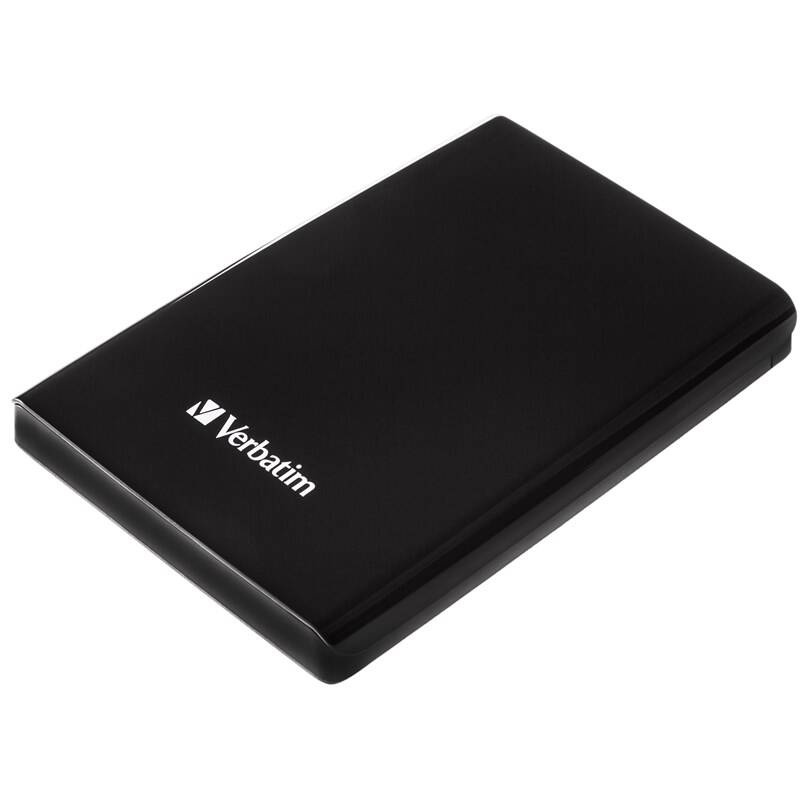 SSD externí disk 256GB Verbatim Slim Portable černý