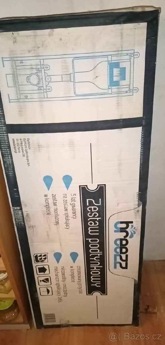 Podomitkovy WC system zn.Breezz