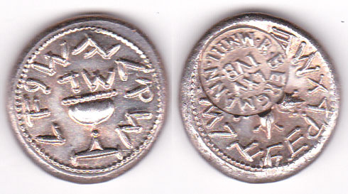 Israel stříbrný šekel 2003