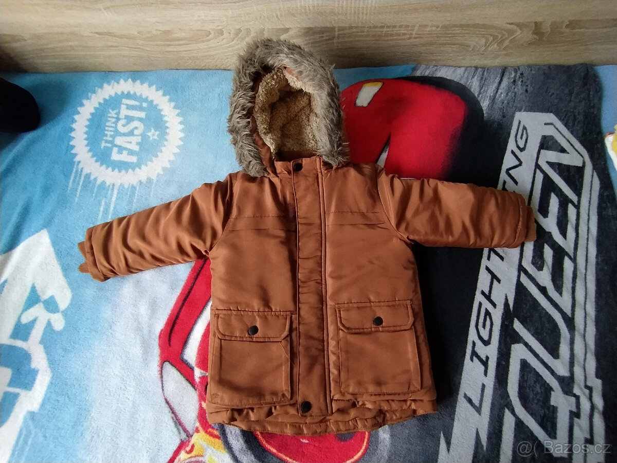 Dětský zimni kabat/bunda vel.104
