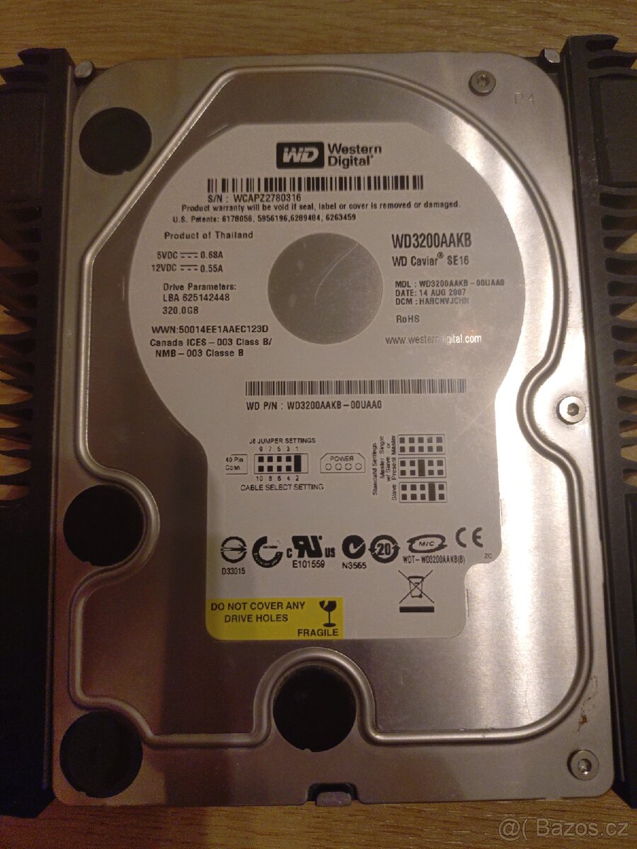 Koupím HDD WD3200AAKB