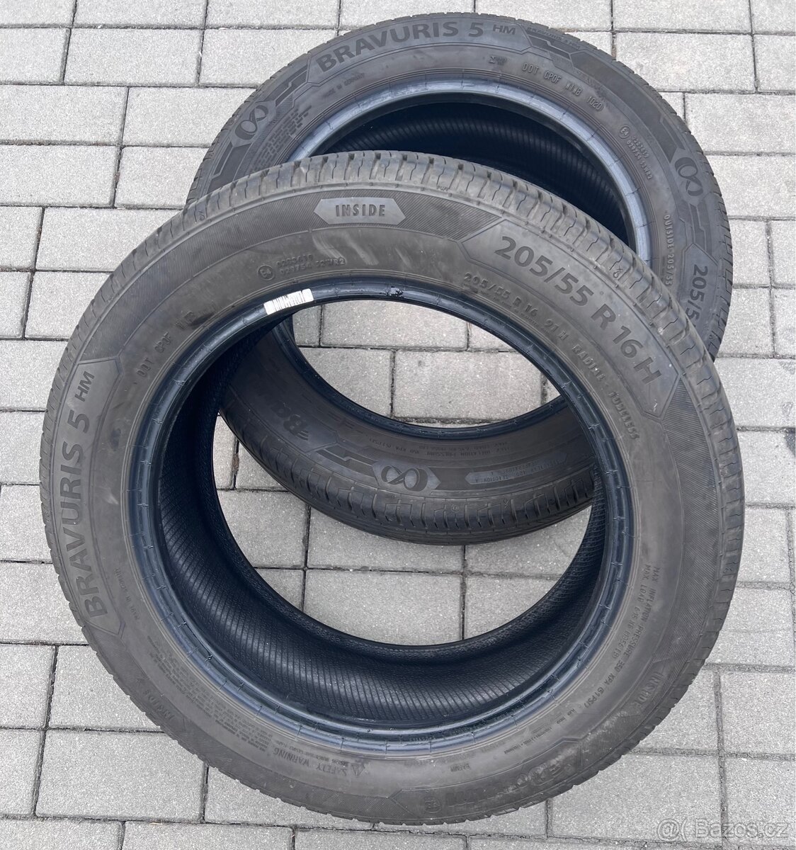 205/55 R16 - 2x letní Barum