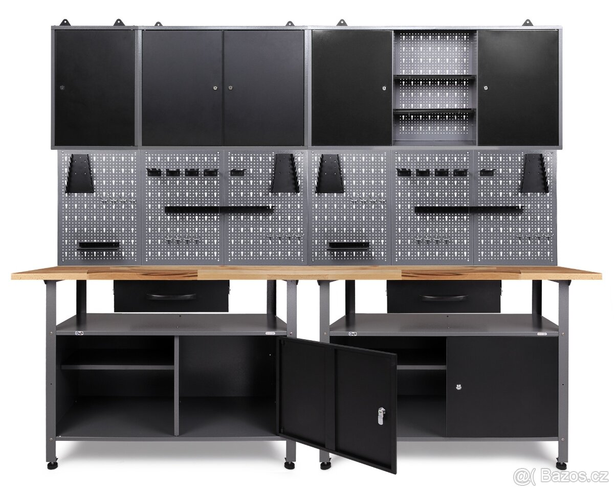 Dílenský ponk sestava 240cm KLASIK III LITE, DPH