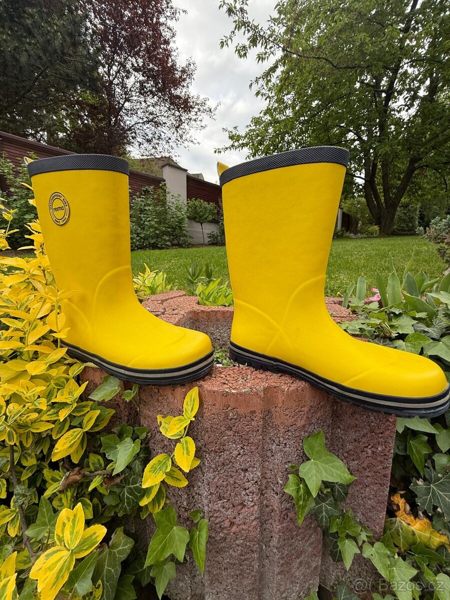 Dětské boty vel.32 do deště holinky Reima Taika 2.0 - Yellow