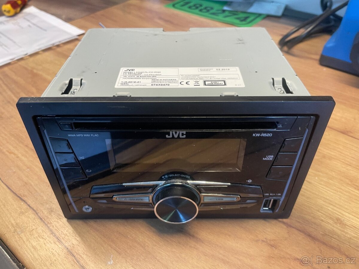 Autorádio JVC KW-R520 - 2 din