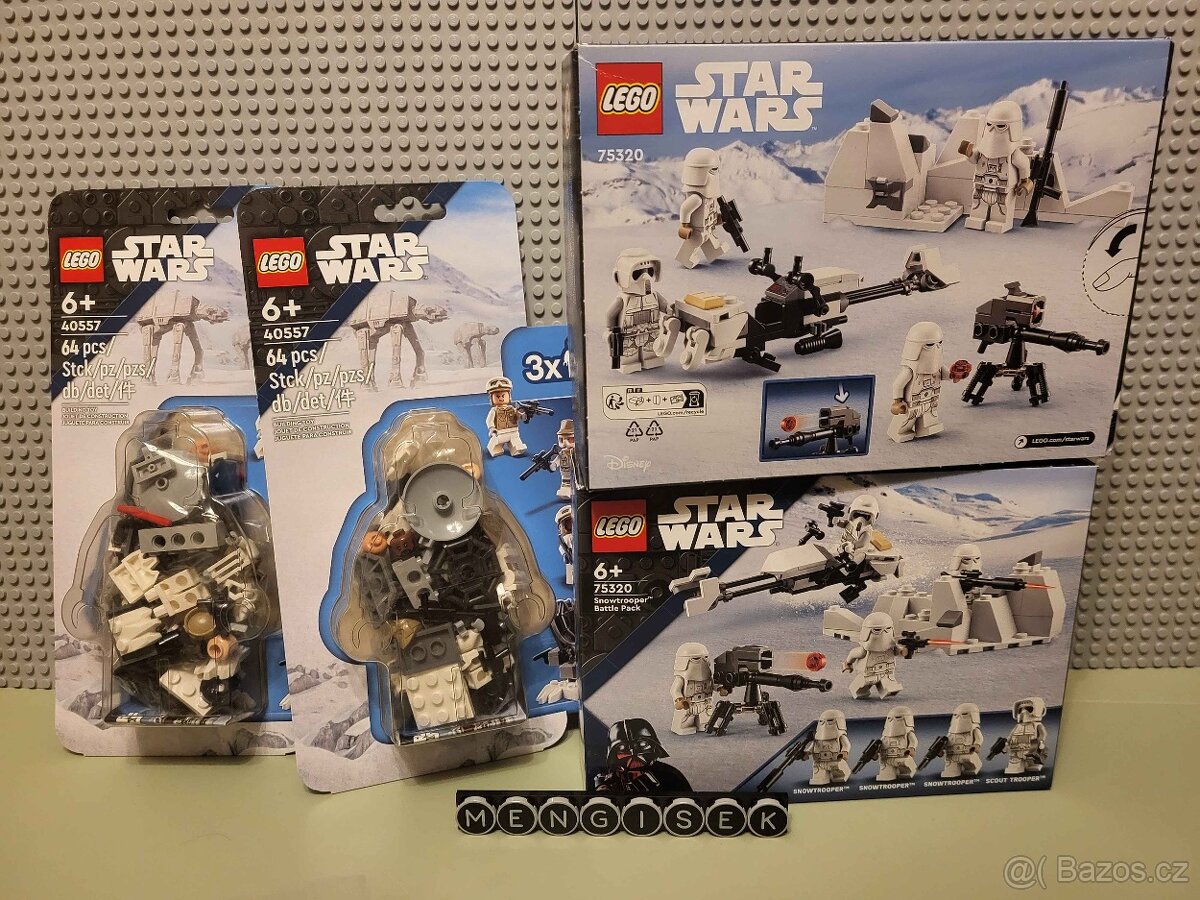lego 40557 a 75320 více kusu od každého