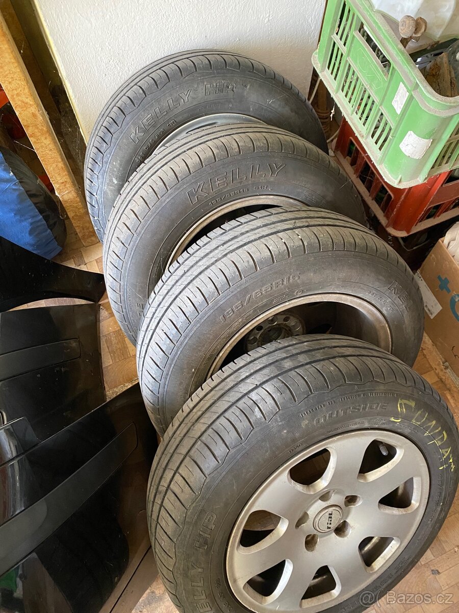 Sada alu letních kol 195/65 r15