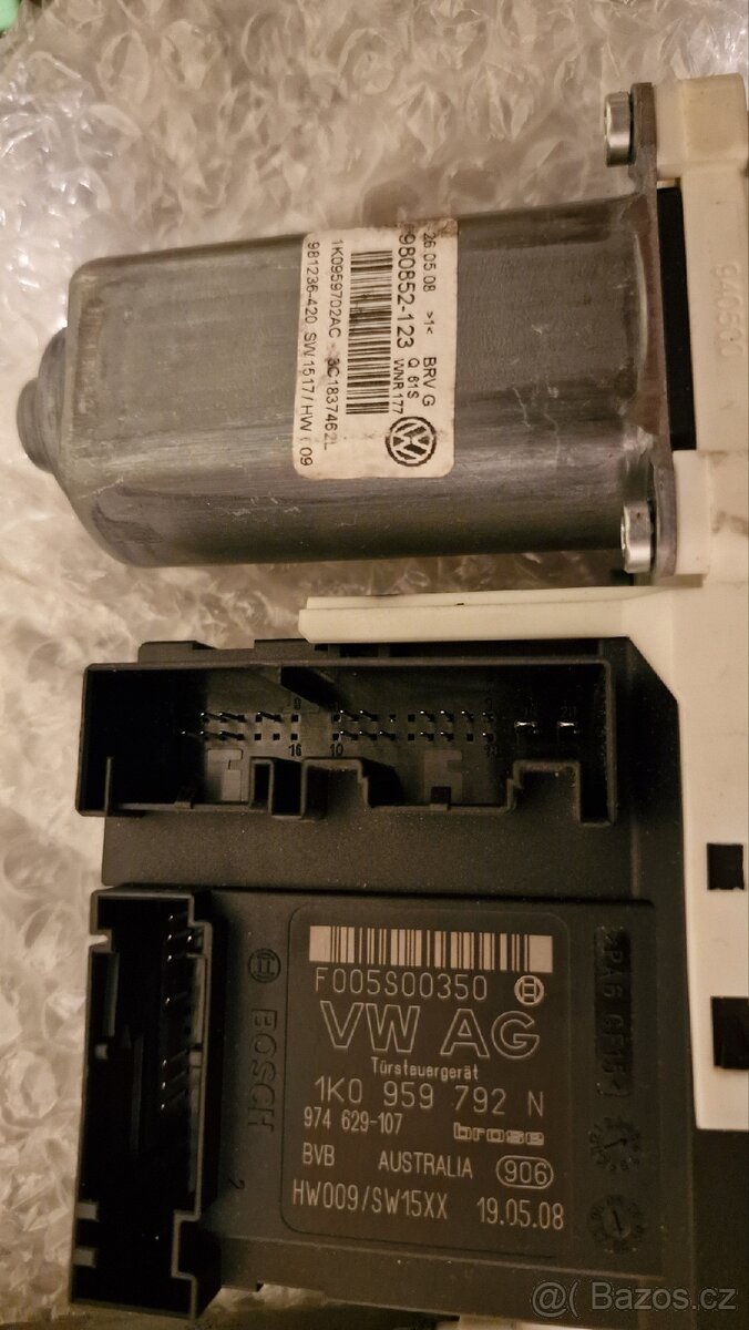 Jednotka motorek stahování passat b6