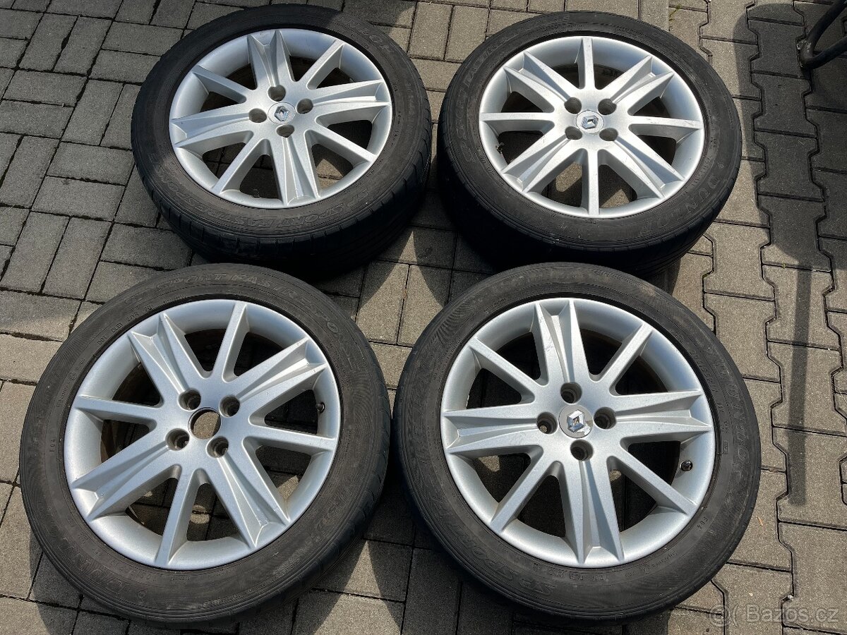 4x alu disky 4x100 R17