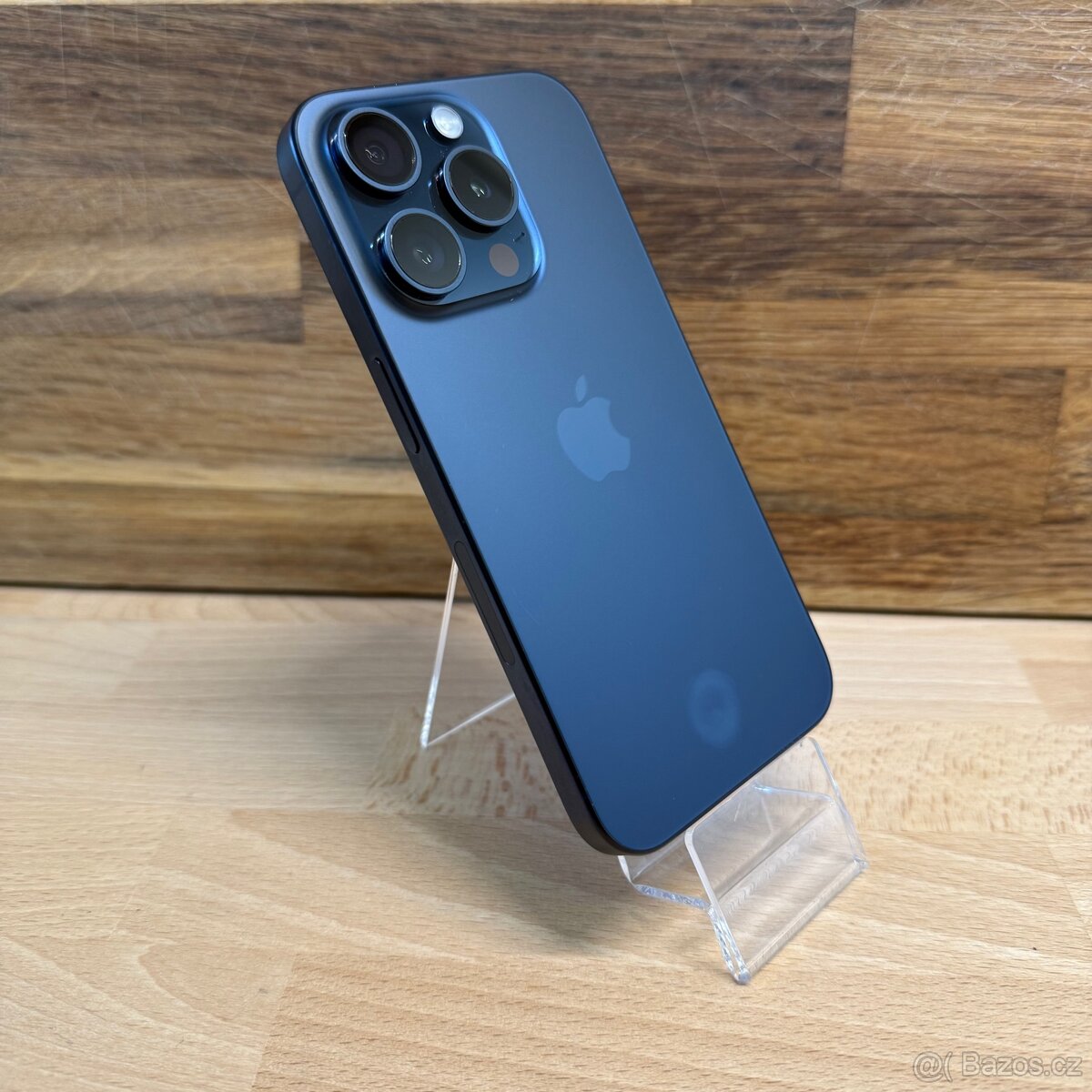 iPhone 15 Pro 128GB, modrý, 96% baterie (rok záruka)