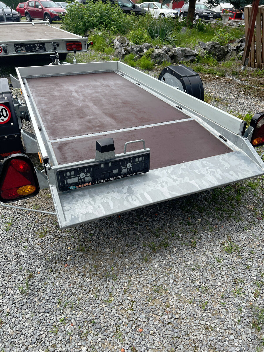 Přívěs HUSKY F 08.25, 1300kg, MOTO, ČTYŘKOLKA, MALOTRAKTOR