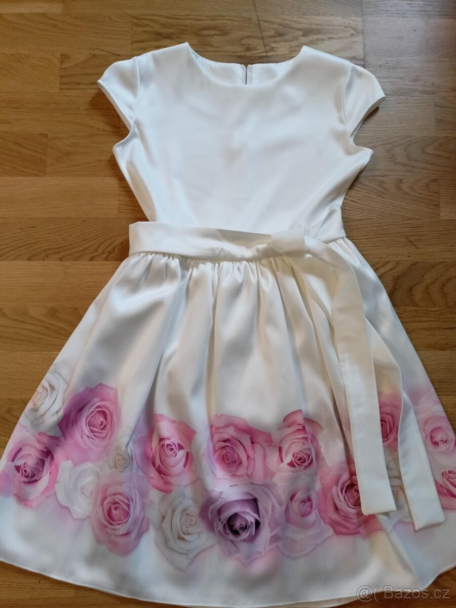 Společenské dívčí šaty vel 146 -zn Elegant baby