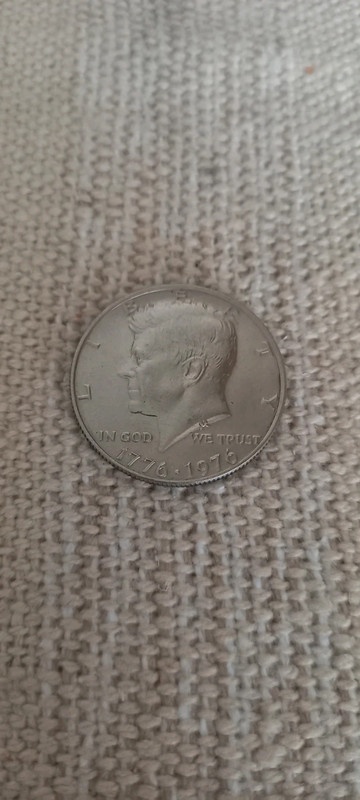 Mince 1/2 dollar rok 1776-1976, USA