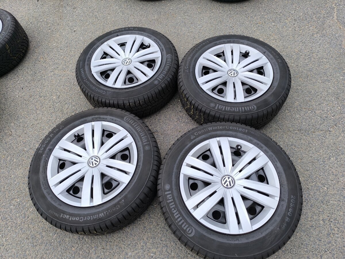 Plechové disky Vw R16 Sada Č.19