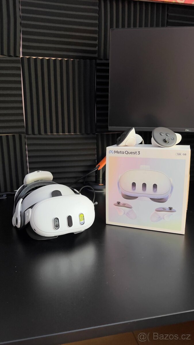 VR Meta Quest 3 - 128 GB s BOBOVR popruhem