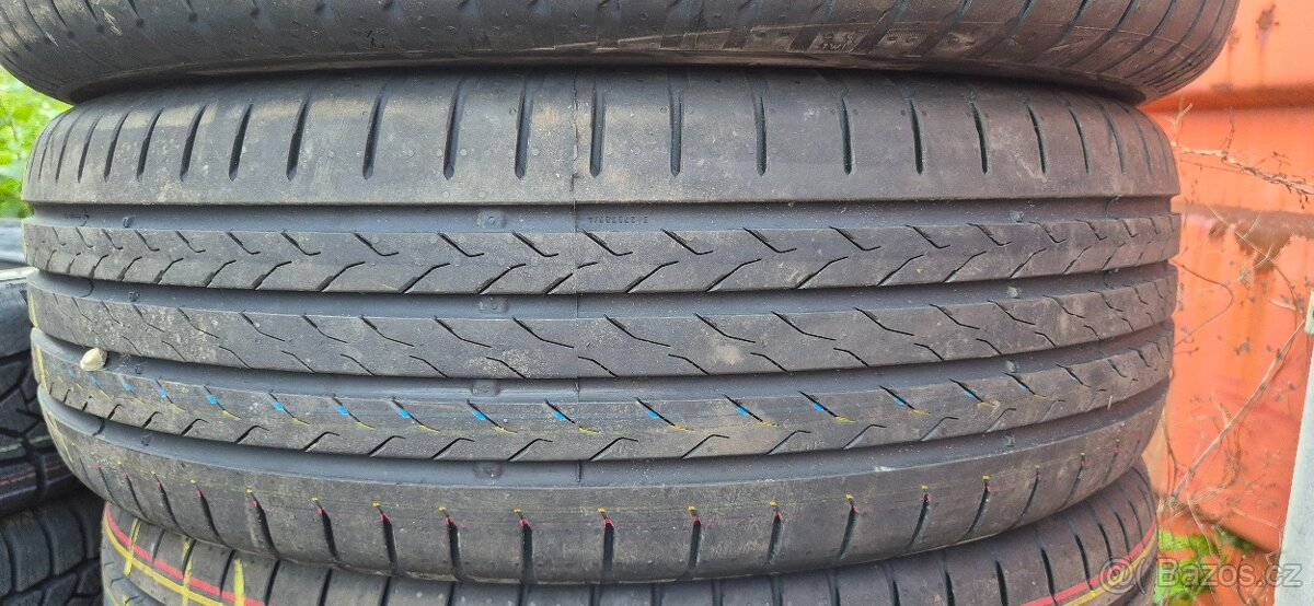 215/60 r18 Continental letní 99% cena za sadu215/60 R18 Cont