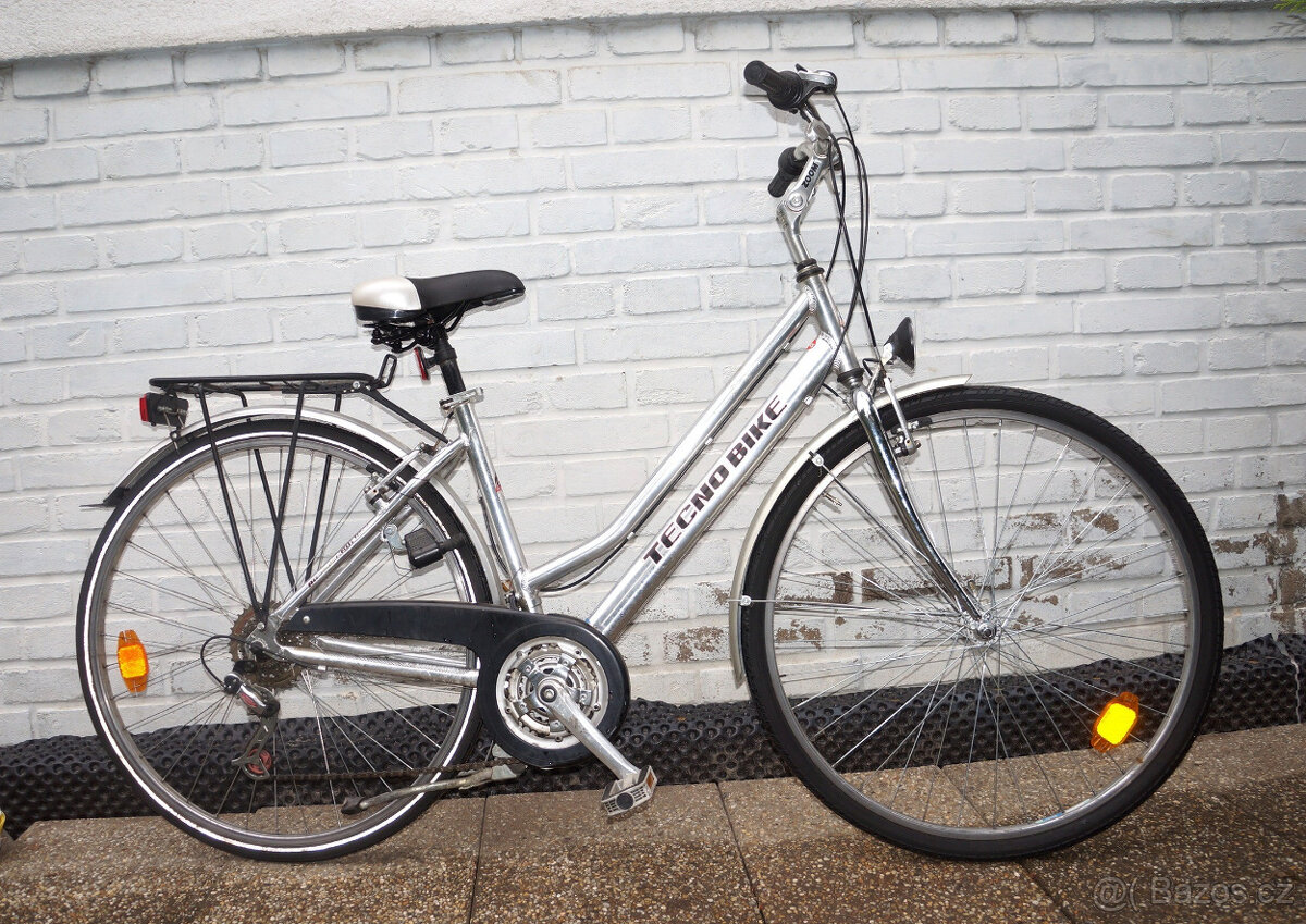 Trekové dámské kolo 28“ Tecnobike, hliníkový rám 18“ (46cm)