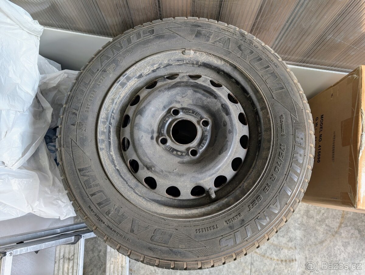 plechové disky Opel 13" Opel 4×100 – 5,5J ET46