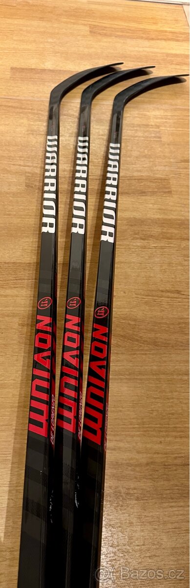 Hokejka Warrior Novium Pro levá, nová, custom