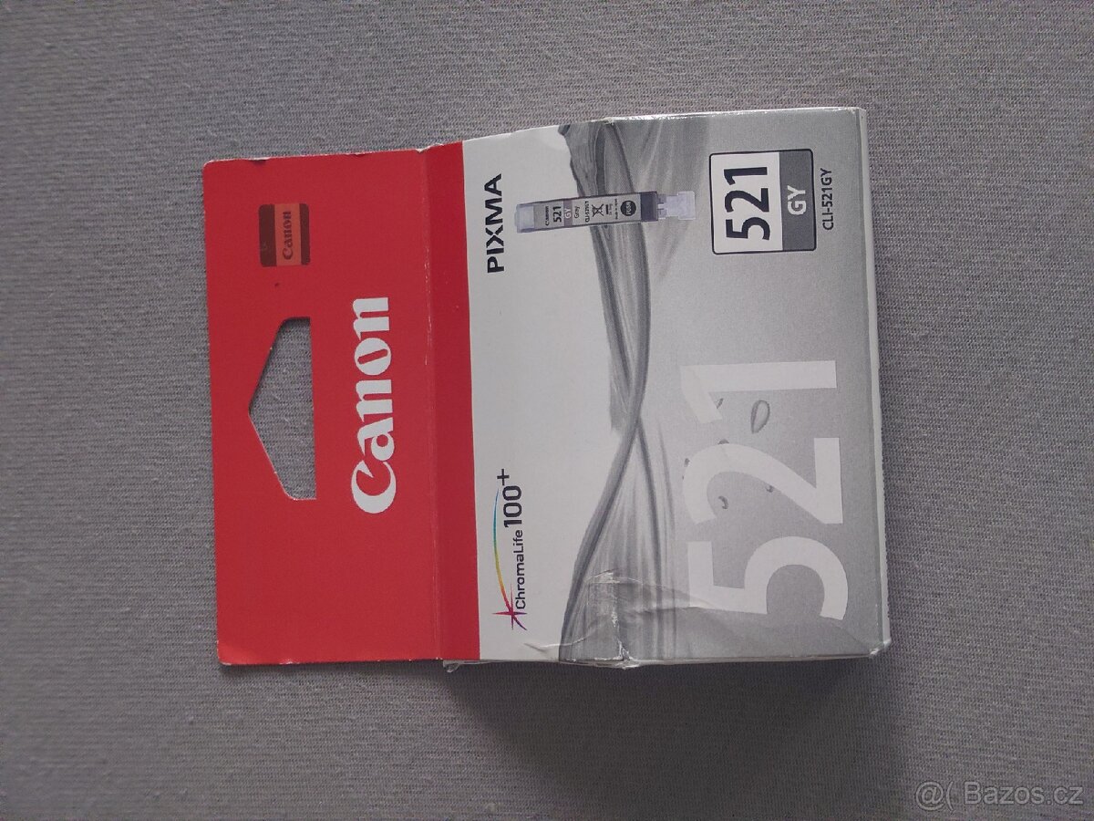 Canon CLI 521 GY šedá CLI-521GY