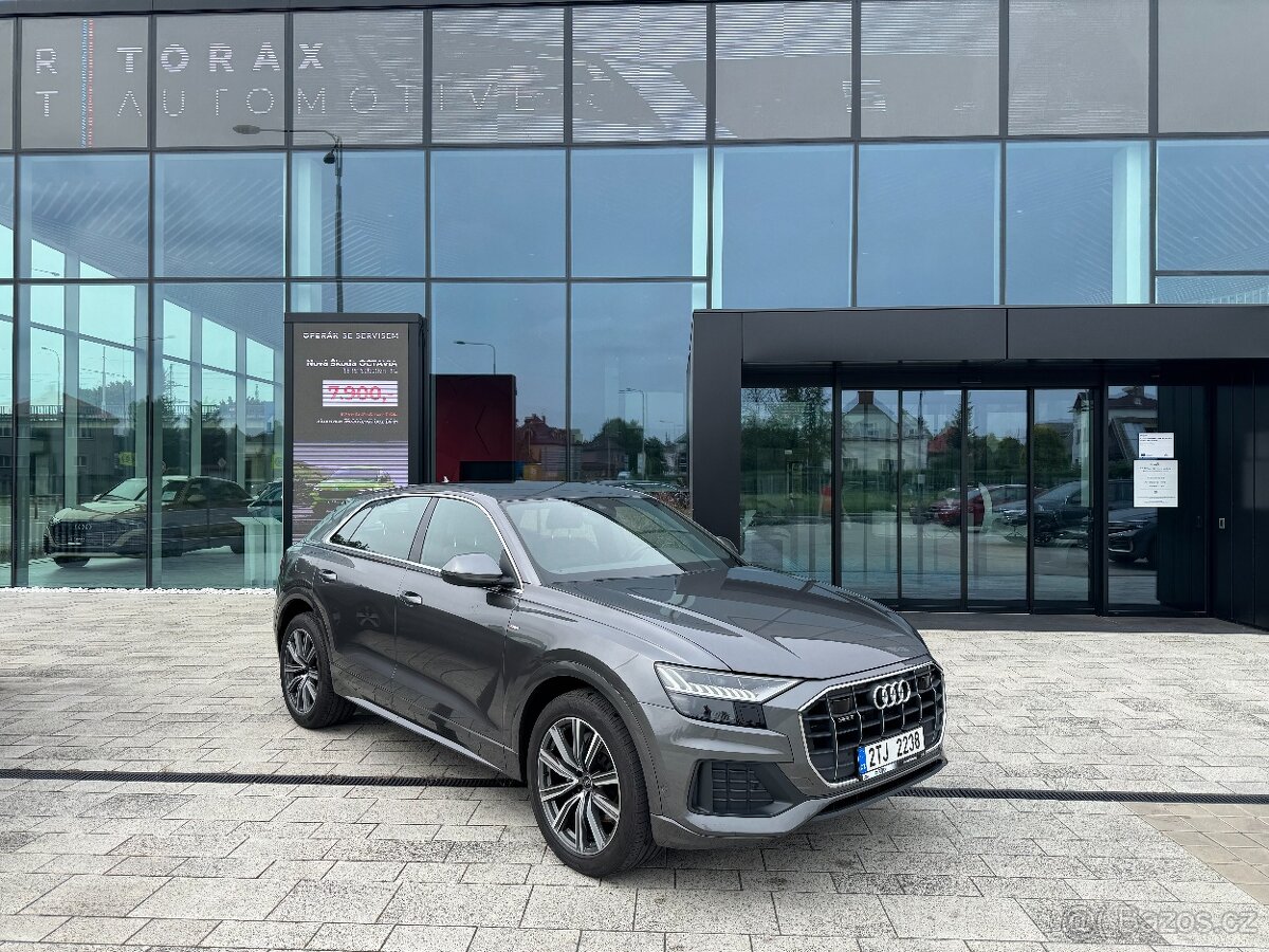 Audi Q8 50 TDI 210kW Tiptronic Quattro S-line TOVÁRNÍ ZÁRUKA