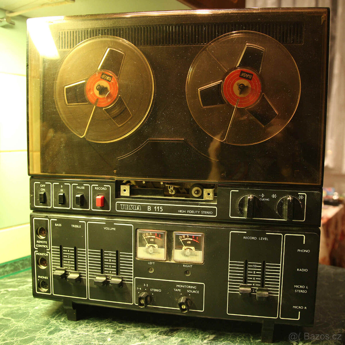 Tesla B 115, kotoučový magnetofon