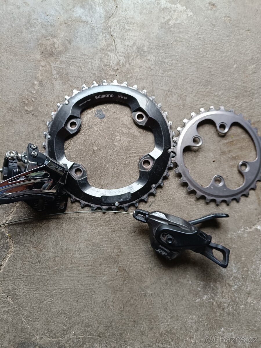 Přesmyk +páčka Shimano XT .