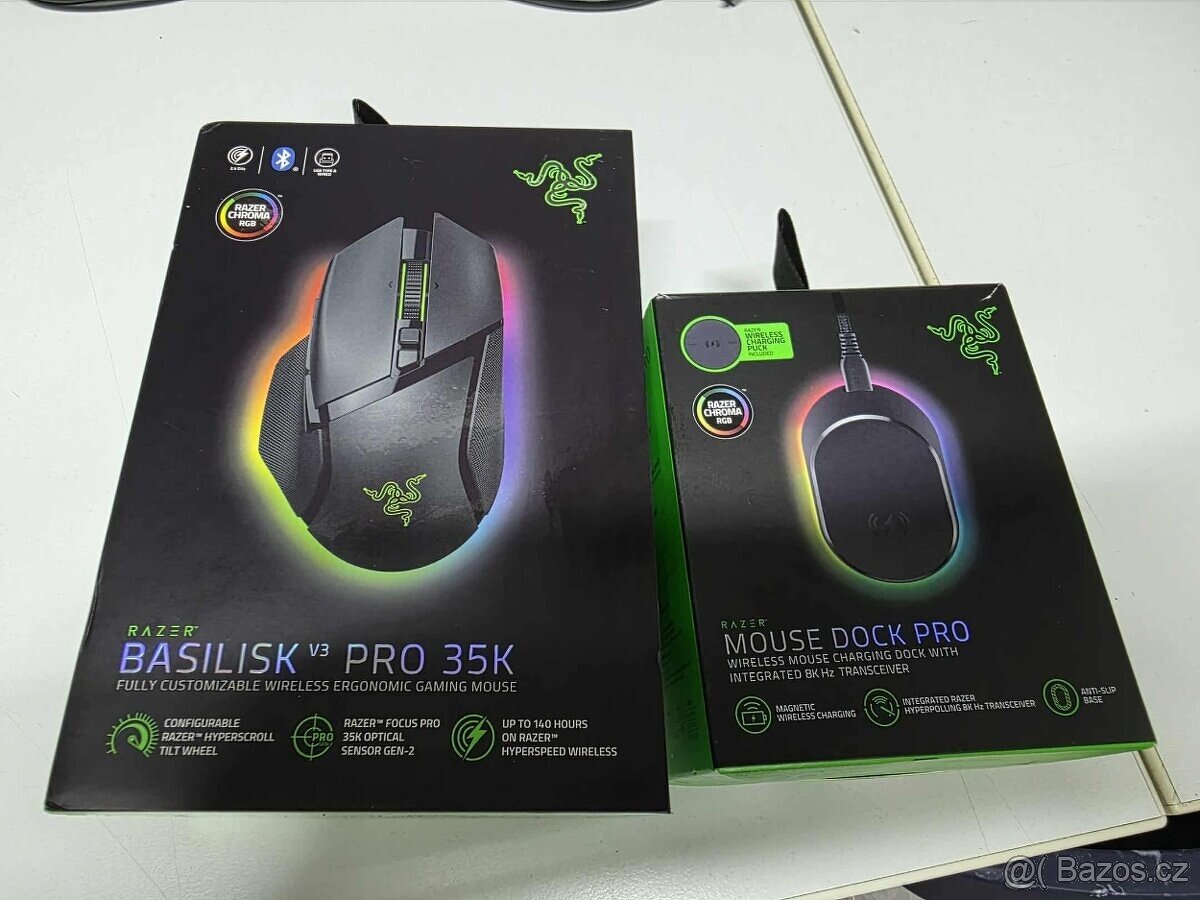 Razer Basilisk V3 Pro + Dock