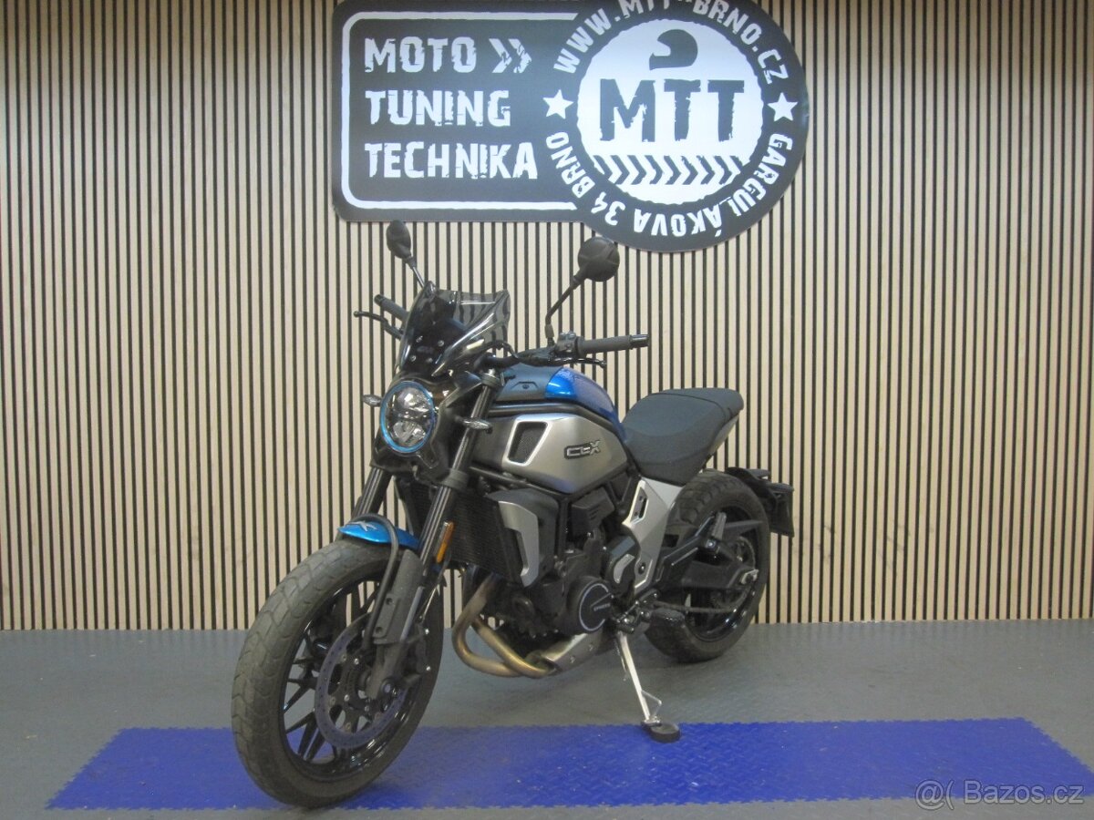 CFMOTO 700CL-X Heritage (modrý)