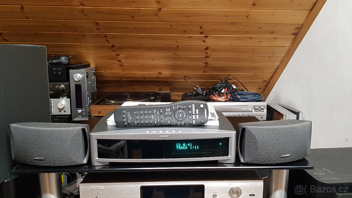 BOSE 3.2.1 Series II DVD receiver+subwoofer+repro