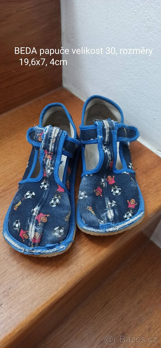Beda papuče barefoot 30