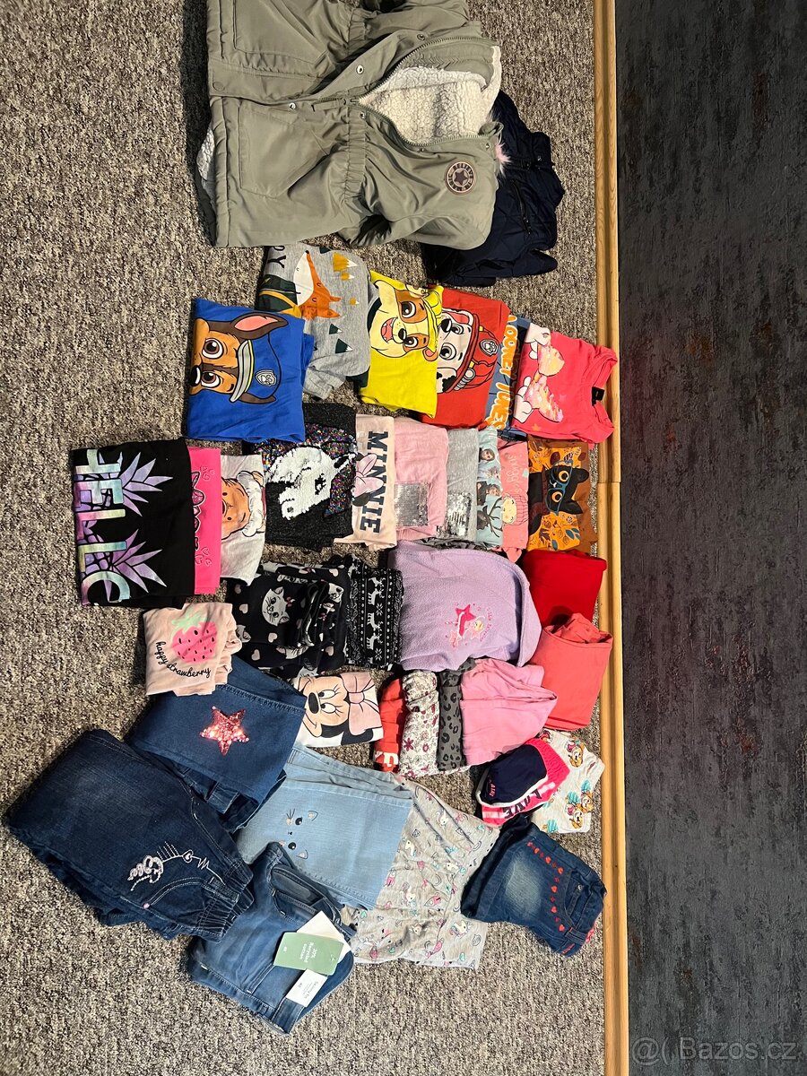 Set oblečení 116-128 vel.