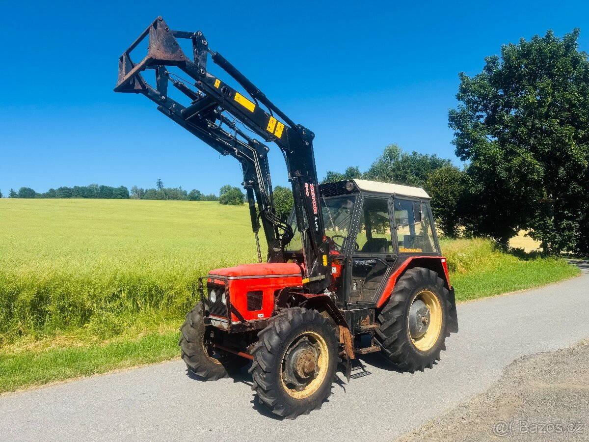 Zetor 7045 + čelní nakladač