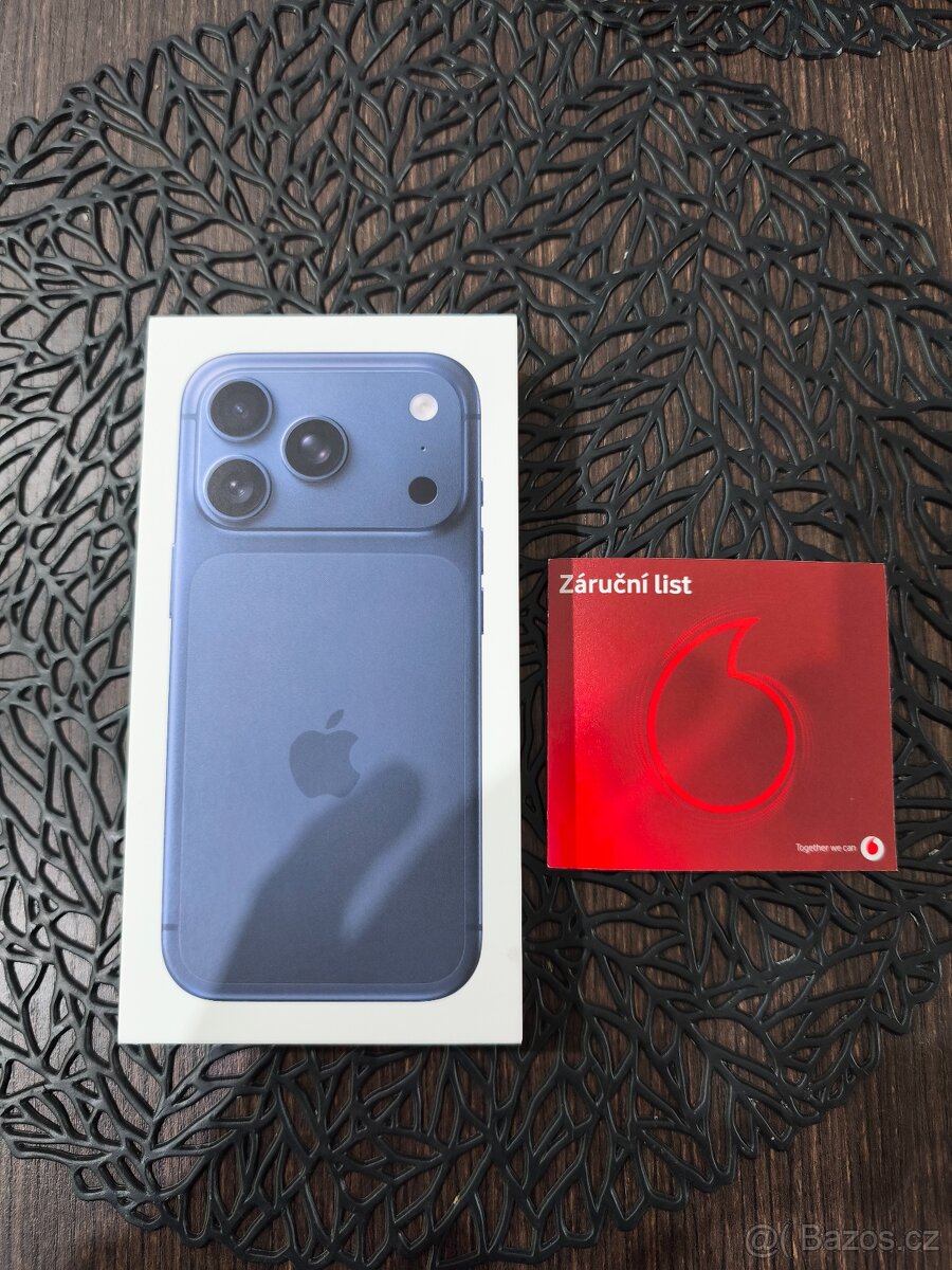 Nový Apple iPhone 17 Pro 256GB Blue,Vodafone