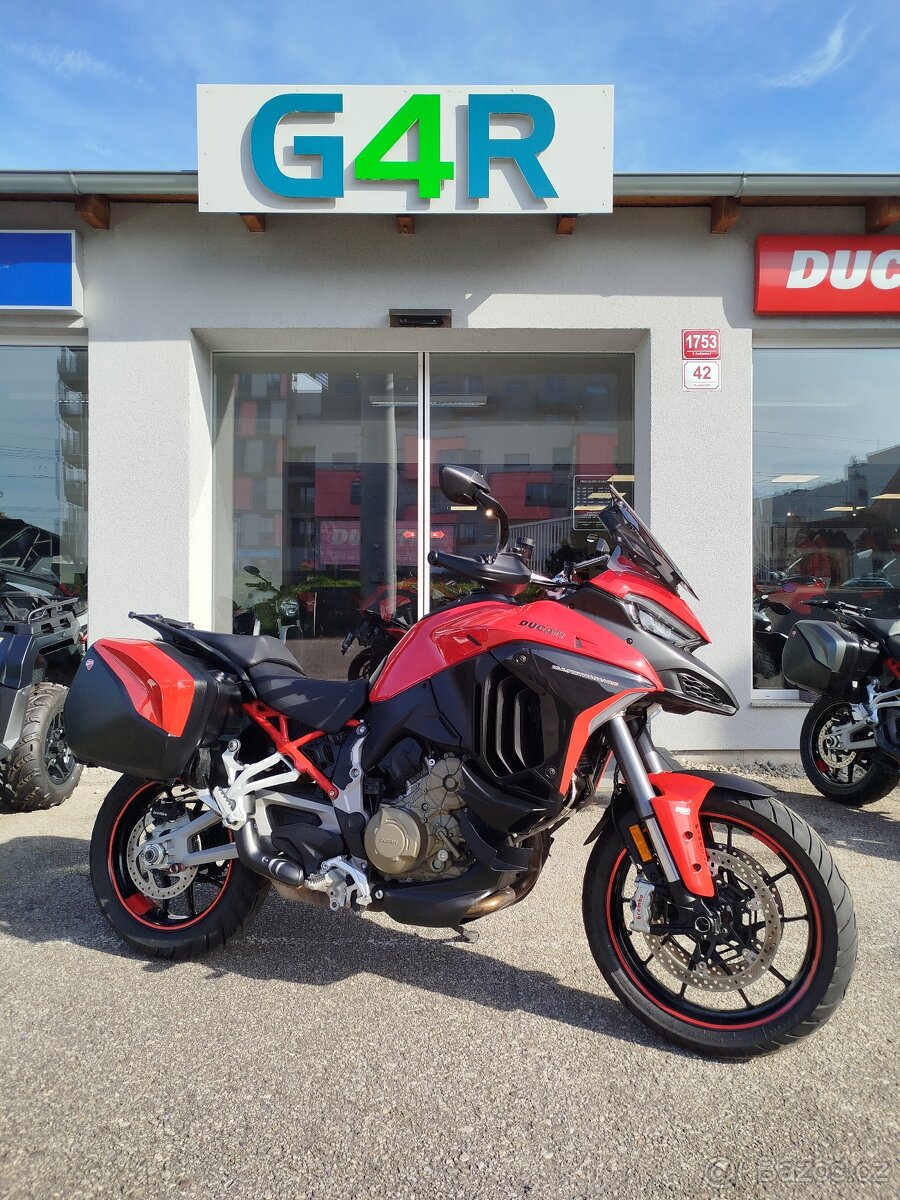 Ducati Multistrada V4 S, ČR, - DPH, ZÁRUKA, SERVIS, VÝBAVA