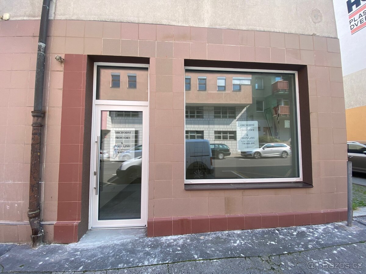 Pronájem obchodních prostor v Děčíně