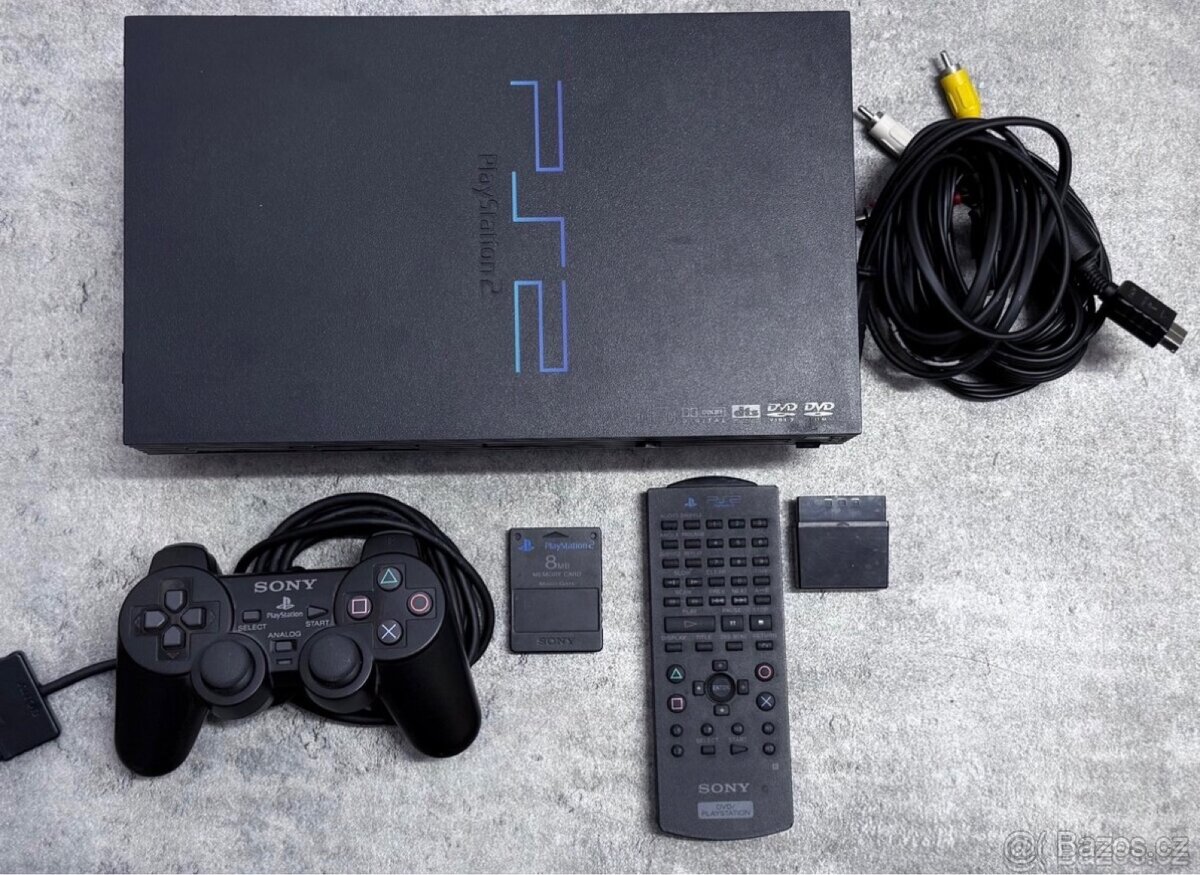 - PS2 Sony FAT konzole Scph-39004 -