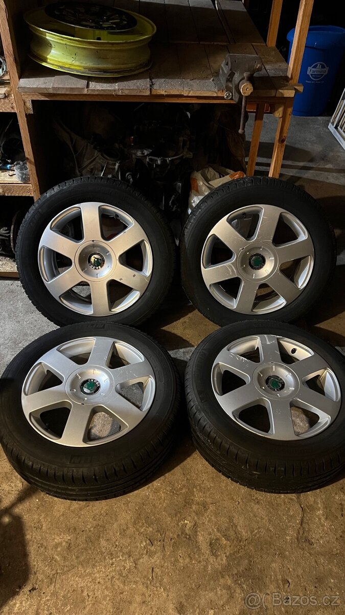 Alu Škoda 5x112 205/55R16