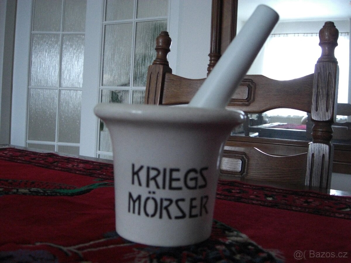 Krásný moždíř z r. 1914