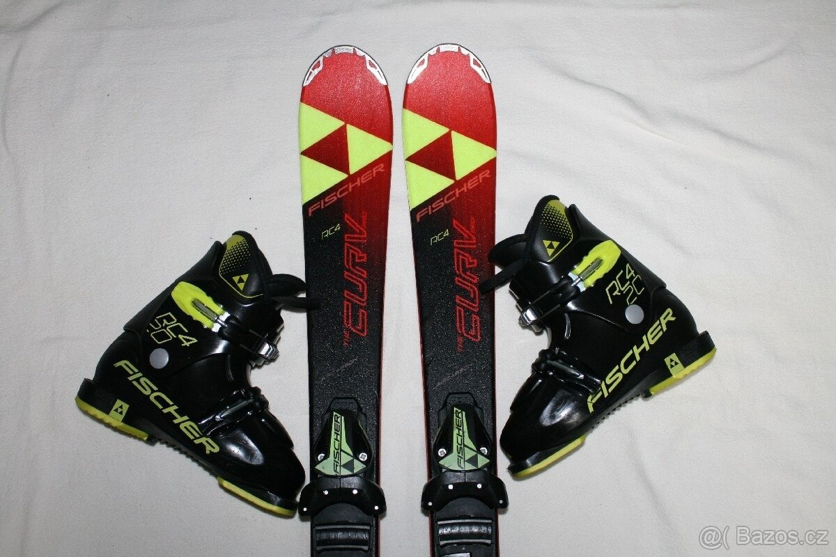lyže Fischer Rc 4 110 cm , lyžaky