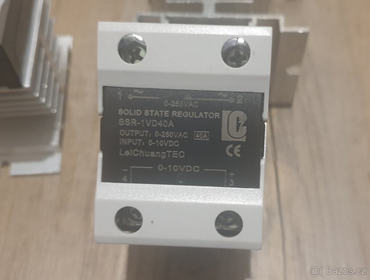 40A 0-10V Regulator Jednofázový SSR