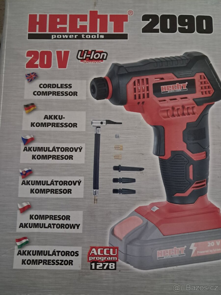 Akumulátorový kompresor - HECHT2090
