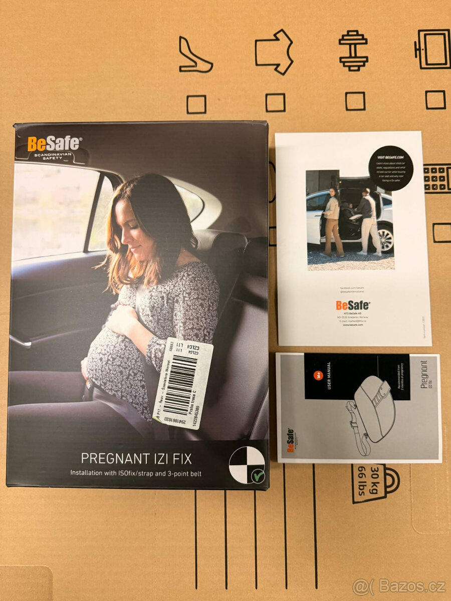 Těhotenský pás do auta
